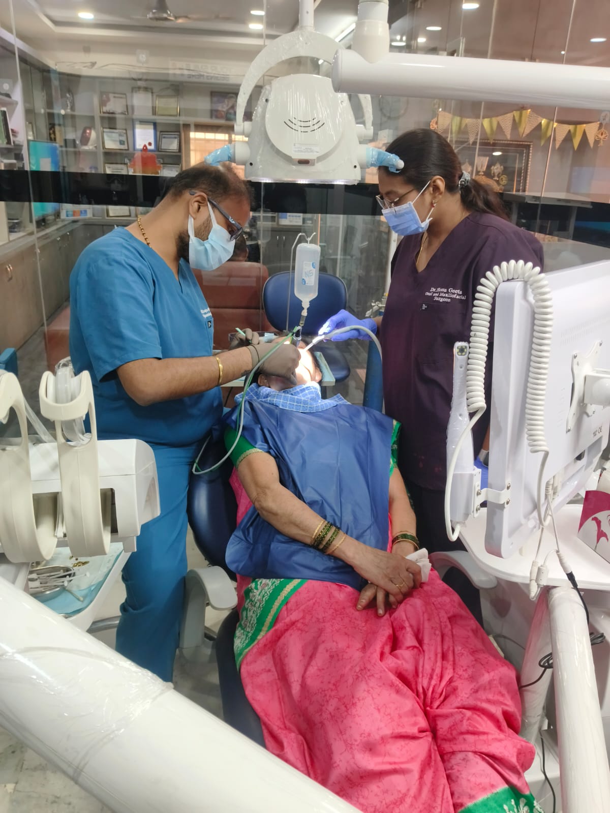 Root canal treatment performed at Balaji's Best Dental Hyderabad